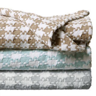 Hot Deal Grand Hotel Cotton Check Blanket