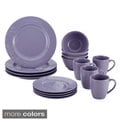 BonJour Dinnerware Paisley Vine 16-piece Stoneware Dinnerware Set