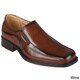 Boston Traveler Men's Topstitched Dress Loafers