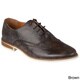 Boston Traveler Men's Topstitched Lace-up Oxfords