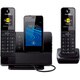 Panasonic KX-PRD262B DECT 6.0 1.90 GHz Cordless Phone - Black