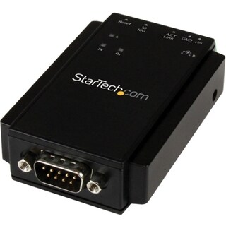 StarTech.com 1 Port RS-232 Serial to IP Ethernet Device Server - DIN