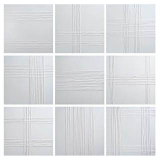 Best Shopping Sunpan 'White Collage' Canvas Wall Art