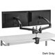 Mount-It! Dual Monitor Expandable Monitor Computer Desk Mount with Spring Arm Quick Release