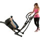 EXERPEUTIC 4000 Double Transmission Drive 18" Stride Elliptical with Magnetic Resistance and Heart Rate Control