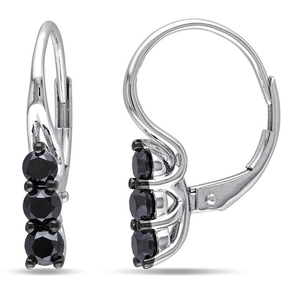 Miadora-10k-White-Gold-3-4ct-TDW-Black-Diamond-3-stone-Earrings-with-Bonus-Earrings-6aa1c5e1-ac68-49ca-8d18-038c7438600a_600.jpg