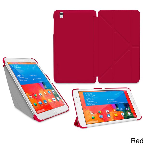 rooCASE Slim Shell Origami Folio Case with Auto Sleep / Wake for Samsung Galaxy Tab Pro 8.4 SM-T320