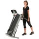 ProGear HC3500 Extended Weight Capacity Smooth Walking and Jogging Electric Treadmill with Heart Rate System