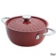 Rachael Ray Cucina Oven-To-Table Hard Enamel Nonstick 4-1/2-quart Covered Round Casserole