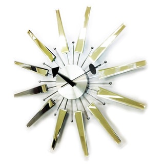 Hot Deal 20-inch Hollywood Golden Age Regency Mirror Wall Clock