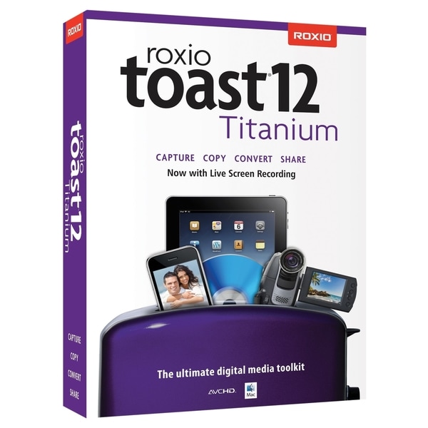 Roxio Toast v.12.0 Titanium - 1 User