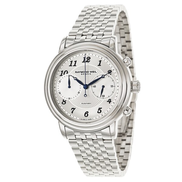 Raymond Weil Men's 4830-ST-05659 Swiss Automatic Chronograph Maestro Watch