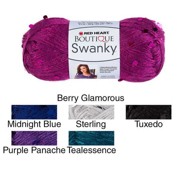 Red Heart Boutique Swanky Yarn Overstock Shopping Big Discounts on Yarn