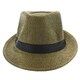 Faddism Olive Green Fedora Hat