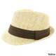 Faddism Men's Fashion Paper Straw Fedora Hat