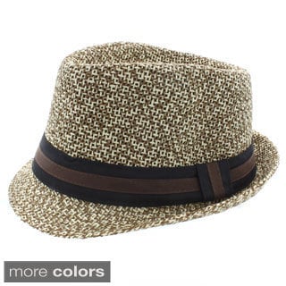 Faddism Men's Classic Fashion Fedora Hat-Image