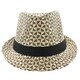 Faddism Men's Banded Fashion Fedora Hat