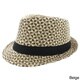 Faddism Men's Banded Fashion Fedora Hat