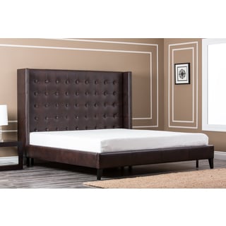 Low Price Abbyson Living Kingston Leather Bed