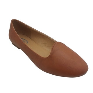 womens brown dress flats