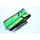 Defender Green Mini Pocket Fiber Optic Otoscope Medical ENT Diagnostic Set