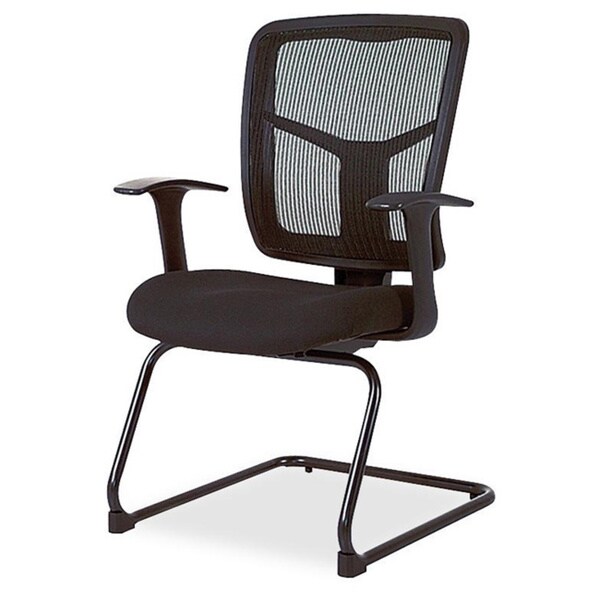 Lorell 86000 Series Mesh Side Arm Guest Chair