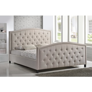 See Reviews LuXeo Camden King-size Tufted Palazzo Mist Colored Contemporary Upholstered Bed