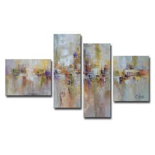 canvas wrapped painted piece hand previous