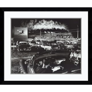 @@@ >  O. Winston Link 'Hot Shot Eastbound' Framed Art Print 38 x 32-inch