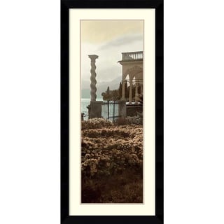 Best Shopping Alan Blaustein 'Portico Vista' Framed Art Print 20 x 43-inch