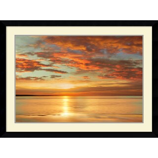 Low Price John Seba 'Sunlit' Framed Art Print 43 x 32-inch