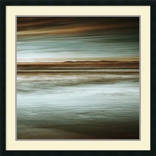 (>_<)  John Seba 'Lowtide' Framed Art Print 34 x 34-inch