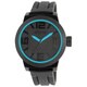 Kenneth Cole Reaction Men's Reaction RK1234 Black Silicone Analog Quartz Watch with Black Dial