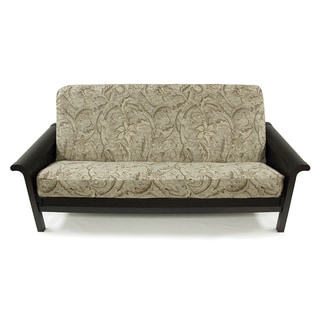 Floral Chenille Full Sized Futon Cover-Image