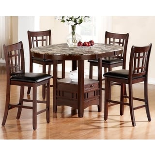 Sale Price Idalia Casual Counter Height Wood Dining Set