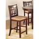 Azalea Cherry Counter Height Stools (Set of 2)