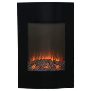 indoor double sided electric fireplace