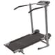 Exerpeutic 100XL High-capacity Magnetic Resistance Manual Treadmill with Heart Pulse System
