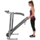 Exerpeutic 100XL High-capacity Magnetic Resistance Manual Treadmill with Heart Pulse System