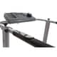 Exerpeutic 100XL High-capacity Magnetic Resistance Manual Treadmill with Heart Pulse System