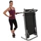 Exerpeutic 100XL High-capacity Magnetic Resistance Manual Treadmill with Heart Pulse System