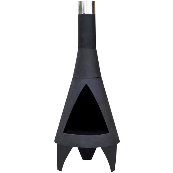 Colorado Steel Chiminea - 16409454 - Overstock Shopping - Great Deals