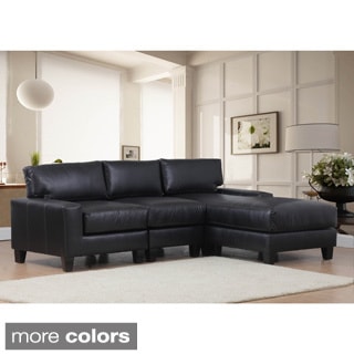 For sale Lasalle Bonded Leather Three-piece Sectional