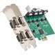 SYBA Multimedia 6-Port RS-232 Serial PCI-Express, Revision 2.0; with 