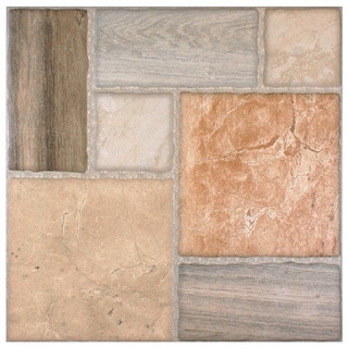 (^ ^)// SomerTile 17.75x17.75-inch Catalonia Arena Ceramic Floor and Wall Tile (Case of 8)