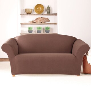 Sure Fit Stretch Cavalry Loveseat Slipcover-Image