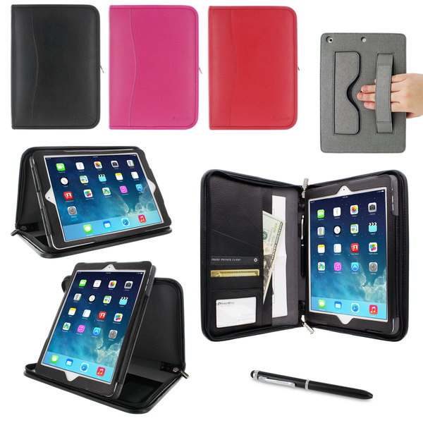 rooCASE Executive Portfolio Leather Case Cover for Apple iPad Air (5th