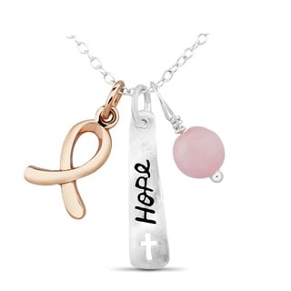 cancer ribbon charms