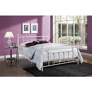 Hot Deal DHP Manila White Metal Bed Frame