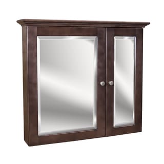 Low Price 2-door Cherry Stained Medicine Cabinet